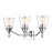 Millennium Lighting Artini 3Lt Vanity, Chrome