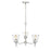 Millennium Lighting Artini 3Lt Chandelier, Brushed Nickel - 412003-BN