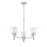 Millennium Lighting Artini 3Lt Chandelier, Brushed Nickel