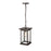 Millennium Lighting Bowton 1Lt Outdoor Hanging Lantern, Bronze