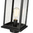 Millennium Lighting Bowton 1Lt Outdoor Post Lantern, Black