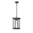 Millennium Lighting Bowton 1Lt Outdoor Hanging Lantern, Black/Clear