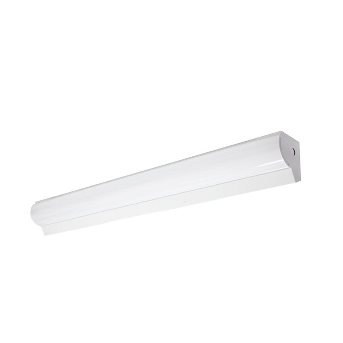 RP Lighting Linear 4' Stairwell LED Light, White/MS - 4127WH-3W3CCT-MS