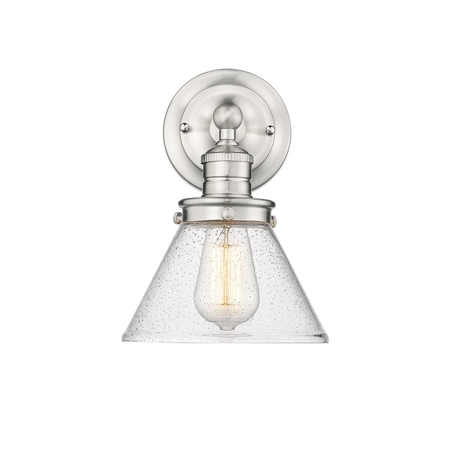Millennium Lighting Eyden 1 Light Wall Sconce, Brushed Nickel - 4141-BN