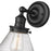 Millennium Lighting Eyden 1 Light Wall Sconce, Matte Black