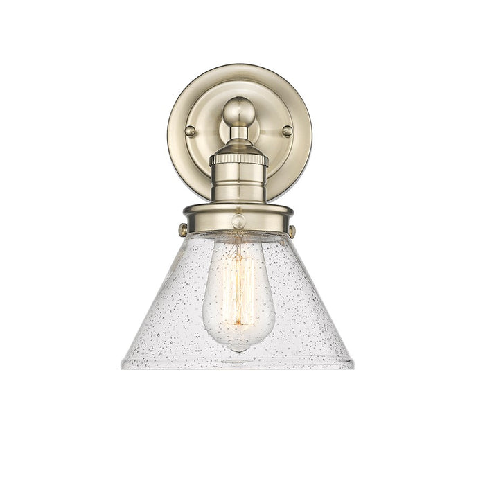 Millennium Lighting Eyden 1 Light Wall Sconce, Modern Gold