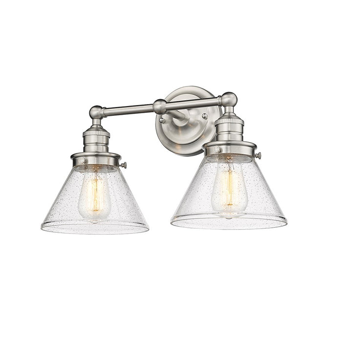 Millennium Lighting Eyden 2Lt Vanity, Brushed Nickel