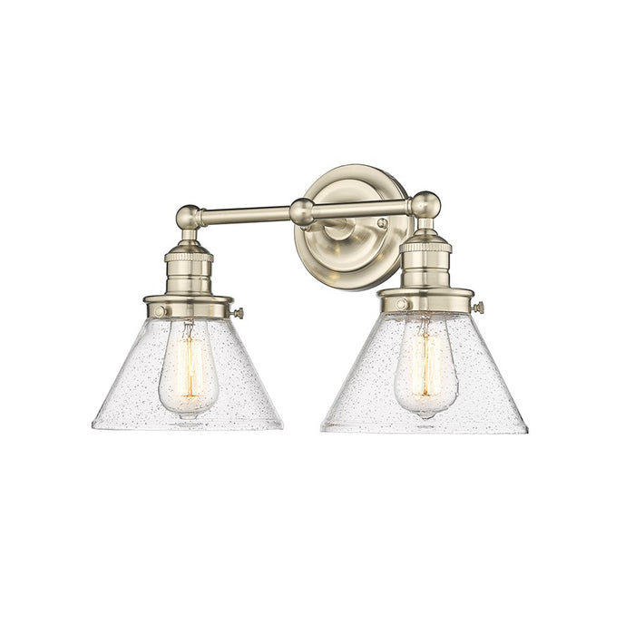 Millennium Lighting Eyden 2 Light Bathroom Vanity Light, Modern Gold - 4142-MG