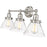 Millennium Lighting Eyden 3Lt Vanity, Brushed Nickel