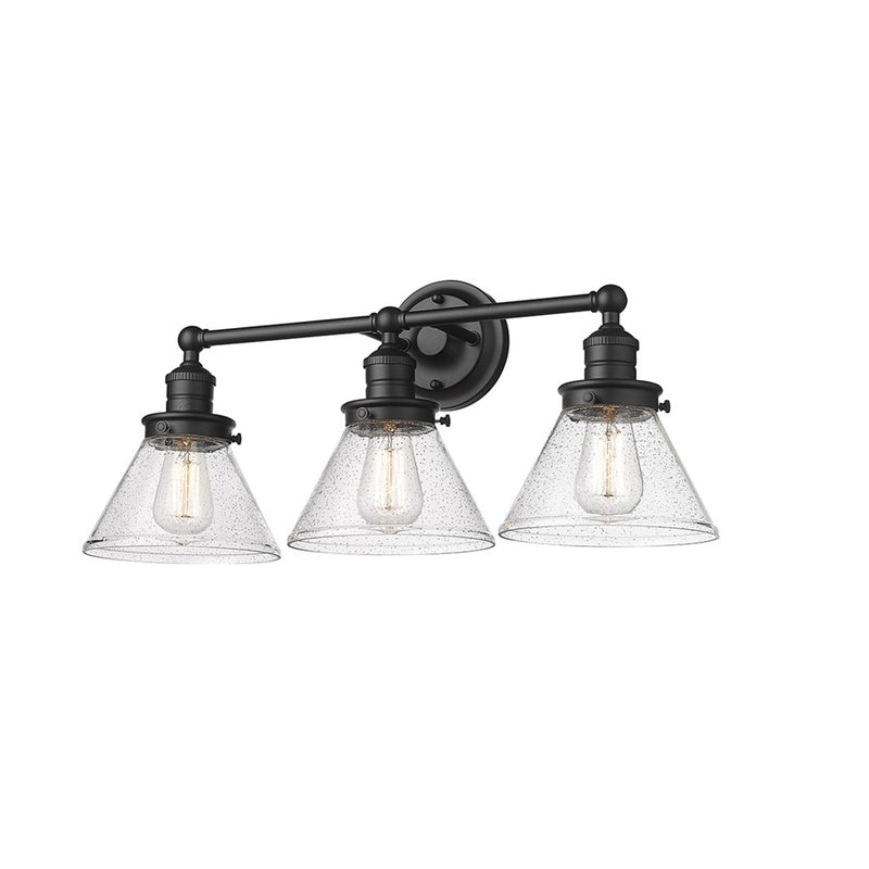 Millennium Lighting Eyden 3Lt Vanity, Black