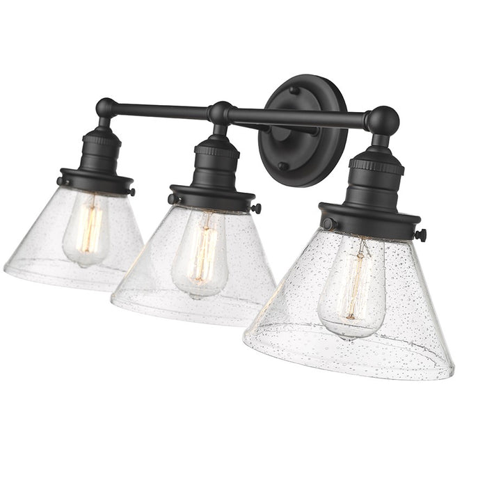 Millennium Lighting Eyden 3Lt Vanity, Black