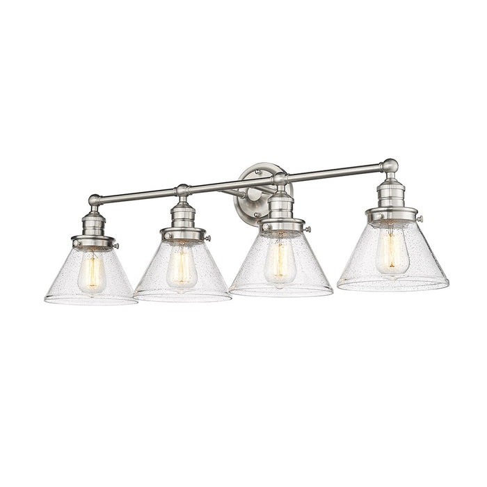 Millennium Lighting Eyden 4Lt Vanity, Brushed Nickel