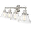 Millennium Lighting Eyden 4Lt Vanity, Brushed Nickel