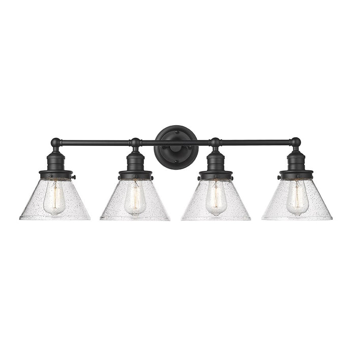 Millennium Lighting Eyden 4Lt Vanity, Black - 4144-MB