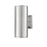 Millennium Vegas 1Lt 11" Outdoor Wall Sconce, Aluminum/Frosted
