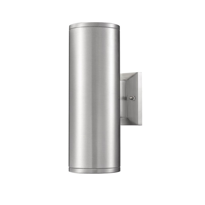 Millennium Vegas 2Lt 13" Outdoor Wall Sconce, Aluminum/Frosted