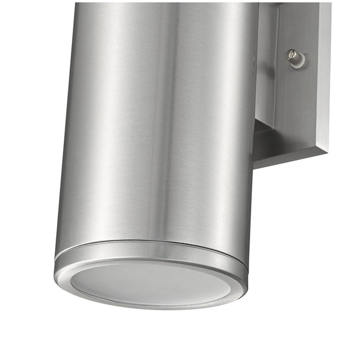 Millennium Vegas 2Lt 13" Outdoor Wall Sconce, Aluminum/Frosted