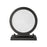 Millennium Vegas 2Lt 13" Outdoor Wall Sconce/Round, Black/Frosted
