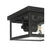 Millennium Lighting Evanton 1Lt Outdoor Flush Mount, Coated Black