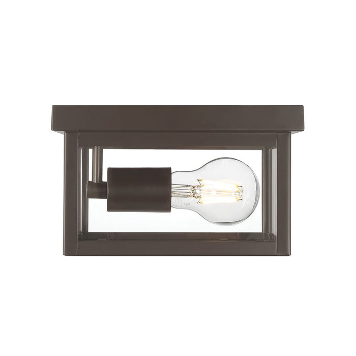 Millennium Lighting Evanton 1Lt Outdoor Flush Mount, Bronze