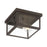 Millennium Lighting Evanton 1Lt Outdoor Flush Mount, Bronze