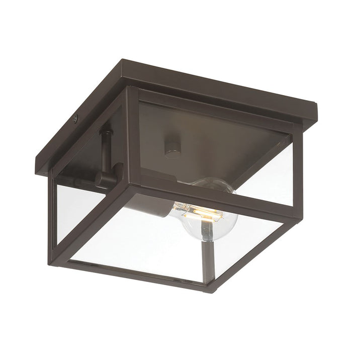 Millennium Lighting Evanton 1Lt Outdoor Flush Mount, Bronze