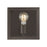 Millennium Lighting Evanton 1Lt Outdoor Flush Mount, Bronze
