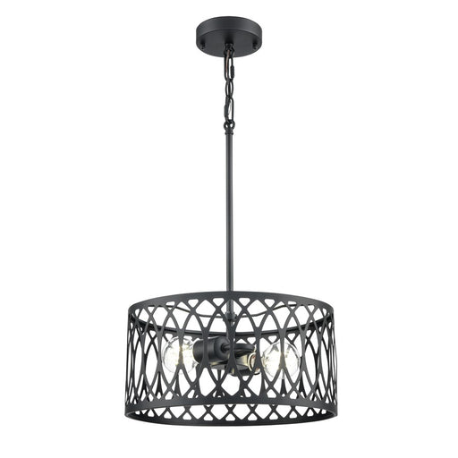Millennium Lighting Arelyn 2Lt 13" Pendant, Black - 42102-MB