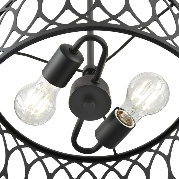 Millennium Lighting Arelyn 2Lt 13" Pendant, Black
