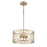 Millennium Lighting Arelyn 2Lt 13" Pendant, Painted Modern Gold - 42102-PMG