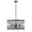 Millennium Lighting Arelyn 6Lt 23" Pendant, Black