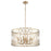 Millennium Lighting Arelyn 6Lt 23" Pendant, Painted Modern Gold - 42106-PMG