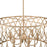 Millennium Lighting Arelyn 6Lt 23" Pendant, Painted Modern Gold