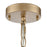 Millennium Lighting Arelyn 6Lt 23" Pendant, Painted Modern Gold