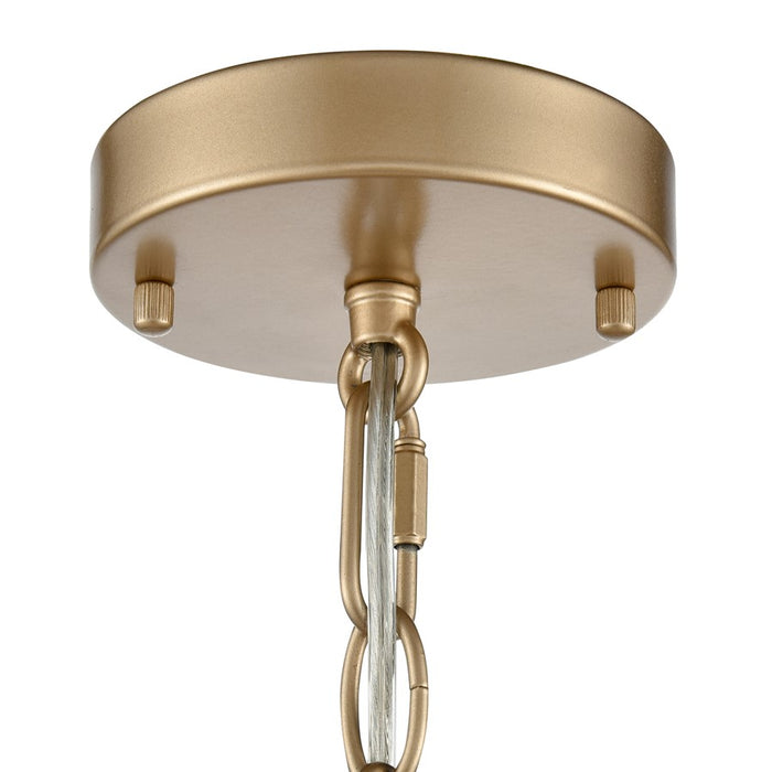 Millennium Lighting Arelyn 6Lt 23" Pendant, Painted Modern Gold