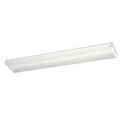 RP Lighting 4ft LED Pris. Wrap 35W, 4K EM, White - 4217WH-EM