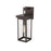 Millennium Barkeley 1Lt 16" Outdoor Wall Sconce, Bronze/Clear