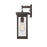 Millennium Barkeley 1Lt 16" Outdoor Wall Sconce, Bronze/Clear
