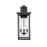 Millennium Lighting Barkeley 4Lt 27" Outdoor Sconce, Black/Clear - 42603-PBK