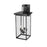 Millennium Lighting Barkeley 4Lt 27" Outdoor Sconce, Black/Clear