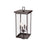 Millennium Lighting Barkeley 4Lt Outdoor Post Lantern, Bronze/Clear