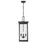 Millennium Lighting Barkeley 4Lt Outdoor Hanging Lantern, Black - 42605-PBK