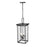 Millennium Lighting Barkeley 4Lt Outdoor Hanging Lantern, Black