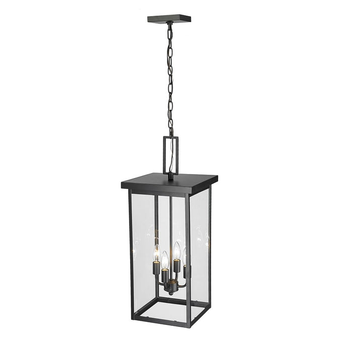 Millennium Lighting Barkeley 4Lt Outdoor Hanging Lantern, Black