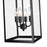 Millennium Lighting Barkeley 4Lt Outdoor Hanging Lantern, Black