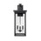 Millennium Lighting Barkeley 4Lt 30" Outdoor Sconce, Black/Clear - 42606-PBK