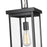 Millennium Lighting Barkeley 1Lt Outdoor Hanging Lantern, Black