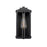 Millennium Lighting Oakland 1Lt 13" Outdoor Wall Sconce, Black/Clear - 42631-PBK