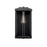 Millennium Lighting Oakland 1Lt 17" Outdoor Wall Sconce, Black/Clear - 42632-PBK