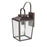 Millennium Devens 1Lt 18" Outdoor Wall Sconce, Bronze/Clear Seeded